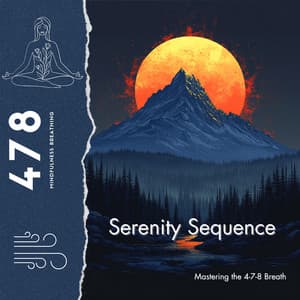 Serenity Sequence: Mastering the 4-7-8 Breath - 478 Mindfulness Breathing