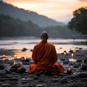 Santuario Tranquilo Del Río: Sonidos Meditativos De Arroyos - Sonidos de la naturaleza pacífica