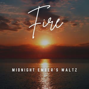 Music of the Crackling Blaze: Fire's Lullaby - Night Crickets