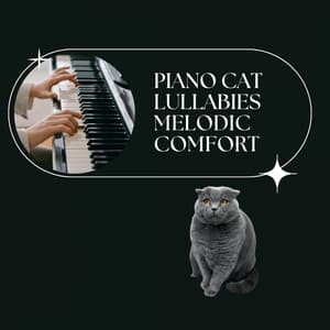 Piano Cat Lullabies: Melodic Comfort - Piano Jazz Calming Music Academy