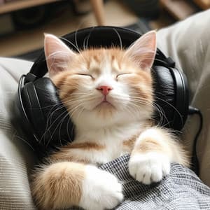 Lofi Cat Cuddles: Feline Melodies - Catching Sleep