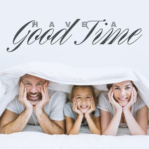 Have a Good Time with Kids at Home During Bad Weather. Perfect Background - Funny Jazz Project