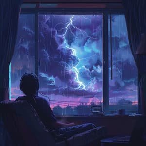 Thunder's Gentle Echo: Relaxation Sounds - Relaxing Music Academy