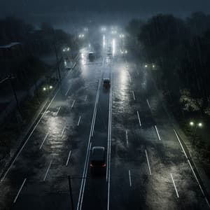 Rain for Concentration: Focused Ambient Sounds - Office Work Music