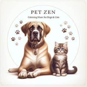 Pet Zen: Calming Music for Cats and Dogs, Happy Pets, Stress Relief for Furry Friends - Pets Music