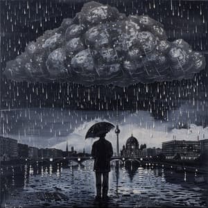 Lumineszenz in der Regenzeit - Schlafregengeräusche