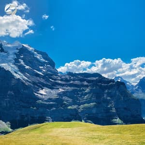 Piano Echoes Across Enchanted Meadows - Mother Nature Ambience