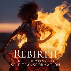 Rebirth: Tribal Ambient Music with Fire Sounds, Shamanic Drumming, Music for Self Transformation, Out of Body Experience, Cozy Healing Rhythm - Naomi Hummingbird