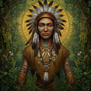 Richiamo degli Spiriti della Foresta Tamburi con la Pioggia - Meditazione Tribale Sciamanica