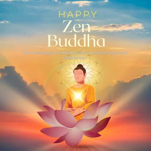 Guidings of Buddha Happy Zen Buddha - Happy Zen Buddha