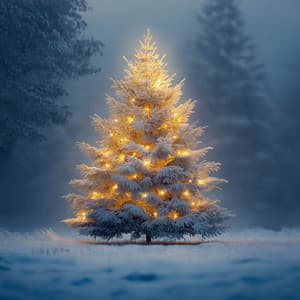 The Bright Christmas Tree in the Dark Forest - Last Christmas Stars