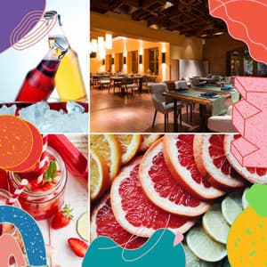 Music for Lunch with Co Workers - Happening Soprano Sax Solo - Happy Music for Studying