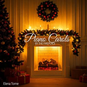 Piano Carols by the Fireplace: Christmas Music 2024 - Elena Torne