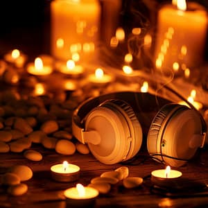 Fire's Sleep Lull: Evening Harmony - Sleep Factory