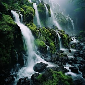 Cascadas Armónicas: Reflexiones Melódicas Junto Al Arroyo - Fondos de sonidos de la naturaleza