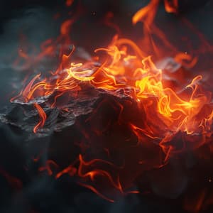 Binaural Ember Glow: Fire's Harmony - Anaamaly