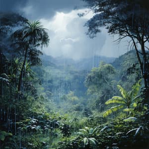 Forest Rain Ambience with Chirping Birds - Sounds of the Forest