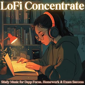LoFi Concentrate - Study Music for Deep Focus, Homework & Exam Success - Study Music For Deep Focus