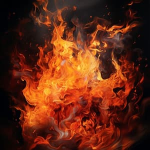 Binaural Hearth: Fire Meditation Journey - Silent Meditation Zone