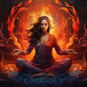 Serene Fireplace Yoga Ascent: Music in the Fireplace - Serenely Sounds