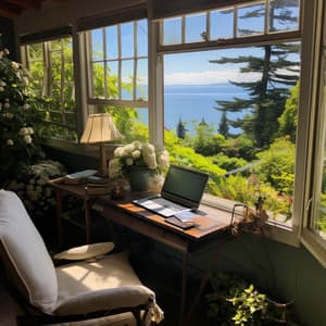 Enfoque De Trabajo Oceánico: Música De Olas Oceánicas Relajantes - Sonidos Zen