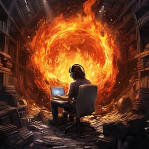 Work Bonfire: Fire Binaural Rhythms - All-in Deltas