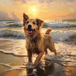 Tranquilidad De Olas Del Océano Para Mascotas: Meditación Melódica - Naturaleza