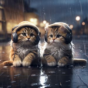 Cats Rain: Whiskers Dewdrop Ballad - Ambient Music