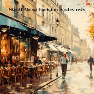Stroll Along Parisian Boulevards: Lively Jazz Tunes for Elevated Moods - Paris Restaurant Piano Music Masters