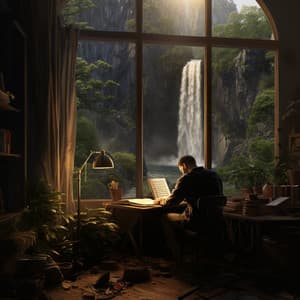 Armonías De Estudio: Sonidos De Cascadas - Sonidos de la naturaleza desconectados