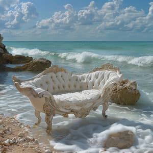 Binaural Oceánico: Deriva De La Melodía - Investigación de ritmos binaurales