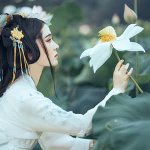 Echoes Beneath Plum Blossoms - Asian Flute Music Oasis