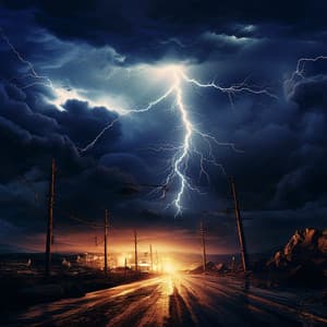 Trueno Sereno: Ecos Pacíficos Nocturnos - Sonido del Bosque