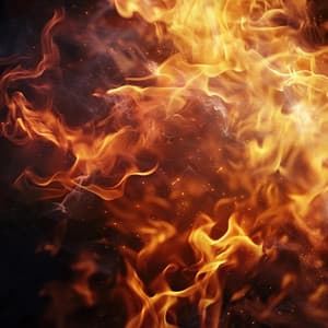 Tranquil Fire: Chill Sleep Soundscapes - Meryl Sleep