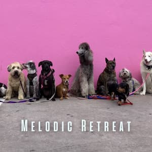 Melodic Retreat: Birds and Crystal Bowl Sounds for Contented Dogs - Happy Playlisted Music