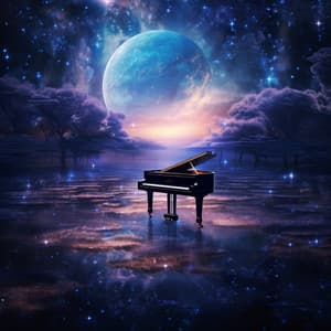 Piano Music Silhouette: Shadowed Keys - Coffee Shop Piano