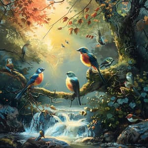 Binaural Birds at Creek: Nature’s Rhythms Unfold - 78 72 Hz - Jupiter Productions