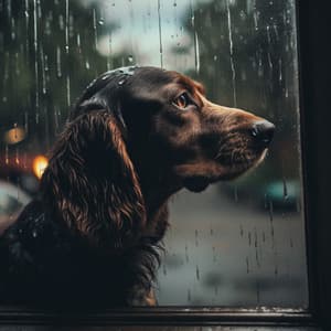 Serenata De Mascotas Con El Piano Lluvioso En Armonía - Cascada de Lluvia