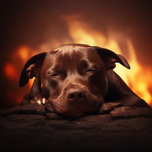 Huellas Y Melodías: Fuego Y Música Para La Relajación De Mascotas - El proyecto de la naturaleza