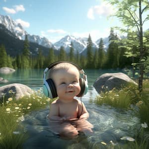 Baby Brook: Binaural River Lullabies - Relax A Wave