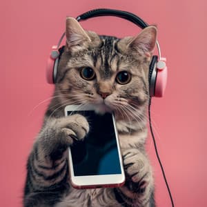 Cadencia Felina: Música Relajante Para Amigos Felinos - Visión mágica