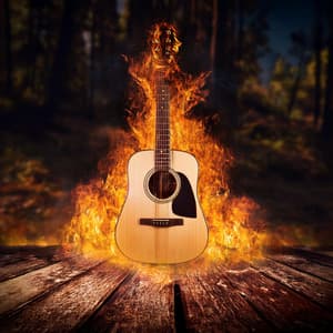 Hearth Meditation: Guitar Tunes and Fireside Ambiance - Soft Guitar Music