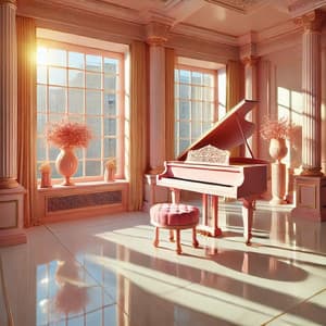 Dreams in Petal Pink: Time Slows with Soothing Piano Music - Soothing Piano Music Universe