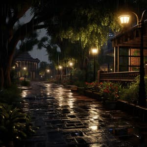 Echoes of the Rain: Tranquil Rainfall Ambience - Some Music