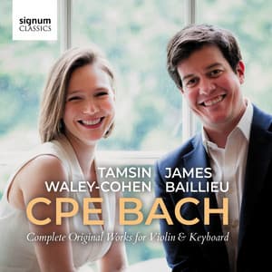 CPE Bach: Complete Original Works for Violin & Keyboard - Carl Philipp Emanuel Bach