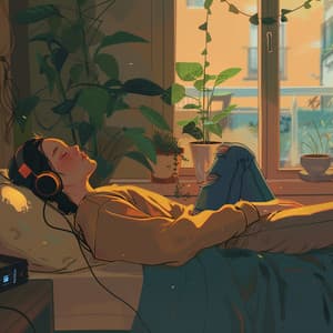Lofi Sleep: Harmonic Night Rhythms - Soothing Night Music