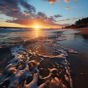 Santuario De Meditación Oceánica: Sonido Relajante Y Serenidad - Colección de Ruidos Bellos