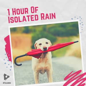 1 Hour Of Isolated Rain - #Calming