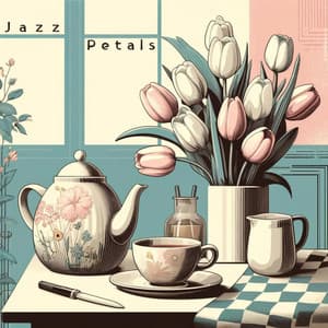 Jazz Petals: Rhythms of the Blossom Café - Soft Jazz Mood
