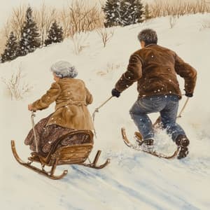 Snowdrift Serenade: A Hearthside Harmony - Christmas Sounds